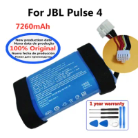 100% New Original Battery For JBL Pulse 4 Pulse4 7260mAh Bluetooth Speaker Battery Bateria Batteri Fast Ship + Tracking Number