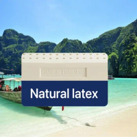 Natural Latex Mattress High End Thai Latex Source Liquid Foldable Slow rebound Thailand Mats cotton cover [can be customized]