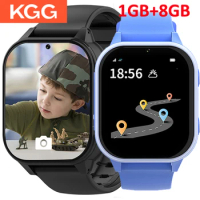 1GB+8GB 4G Kids Smart Phone Watch GPS WIFI Location Video Call SOS Remote Monitor IP67 Waterpoof Children Smartwatch For Baby