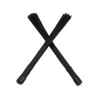 2Pcs Cajon Brush Telescoping Drum Brushes Nylon Sticks Percussion for Jazz Stick Drum