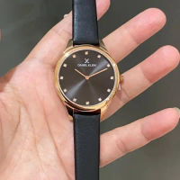 JAM TANGAN WANITA DANIEL KLEIN DK12091-6 ROSEGOLD BLACK ORIGINAL