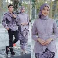 Kebaya Aveena Series by Faisyadress Free Selendang+ Belt Kebaya Sabira Set Tunik Batik Wisuda Lebara