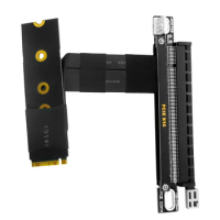 M.2 M Key to PCIe X16 NVME-compatible to PCI-E 16x Extension Adapter Cable M2 Interface for External 1050ti Graphics Card GPU