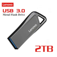 Lenovo USB 3.0 Flash Drive 2TB 1TB USB 3. 0 Pendrive 512GB 256GB 128GB USBMemory Stick Pen Drive Flash USB Disk For Desktops PC