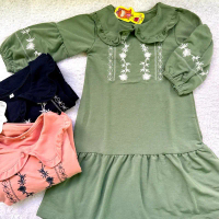 GAMIS ANAK PEREMPUAN // GAMIS ANAK BORDIR // GAMIS LEBARAN BAJU ANAK Dress