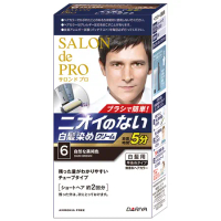 DARIYA沙龍級男仕白髮專用快速染髮霜06黑褐棕(第一劑、第二劑)