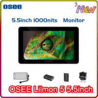 Osee Lilmon 5 5.5Inch 1000Nits 4K Hdmi On-Camera Monitor Kit Touch Screen Camera Field Monitor with 3D Lut Hdr Wide Color Gamut