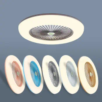 Dimmable LED Living Room Ceiling Fan Light Remote Control Fan Bedroom Ceiling Fan Light LED Air Cooler
