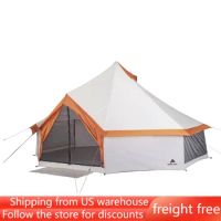 8 Person Family Yurt Tent Freight Free Tents Outdoor Camping Equipment Supplies Nature Hike Sports Entertainment