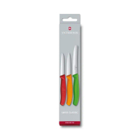 【VICTORINOX 瑞士維氏】餐具組綠蕃茄刀+桔間鋸齒刀(6.7116.32)
