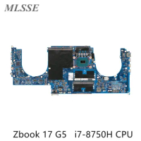 Refurbished For HP Zbook 17 G5 Laptop Motherboard L28461-001 L28461-601 With i7-8750H CPU DA0XW3MBAG0 DDR4 100% Tested Fast Ship