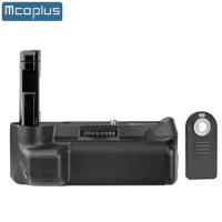 Mcoplus BG-D3400 Vertical Battery Grip Holder for Nikon D3400 with IR Remote /Replacement for Nikon MB-D3400