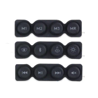 Black Multimedia Keycaps Rubber Keys for Logitech G915 G913 G815 G813 RGB TKL Mechinical Keyboard