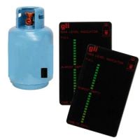 Magnetic Gas Cylinder Tool Gas Tank Level Indicator Propane Butane LPG Fuel Gauge Caravan Bottle Temperature Measuring