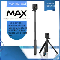 GoPro max360 panoramic motion camera accessories original invisible rod fusion tripod handheld self timer