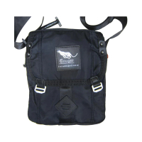 【COUGAR】休閒側背包中容量(美國專櫃進口防水水晶布隨身物品專用包肩背斜側個性)