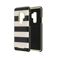 【SAMSUNG 三星】Galaxy S9 Kate Spade 黑白條紋硬殼背蓋