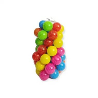 SK-M28 Mainan Mandi Bola Plastik Warna Warni SNI Isi 50PCS Untuk Tenda Keranjang Mandi / Kolam Anak 