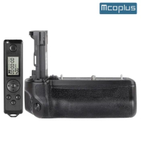 Mcoplus BG-R5/R6 Vertical Battery Grip Replacement as BG-R10 for Canon EOS R5 R5C R6 R6 Mark II with 2.4G Remote Controller