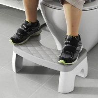 1 PCS Adult Bathroom Accessories Toilet Squat Stool Removable Non-slip Toilet Seat Stool Portable Squat Stool Home