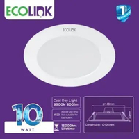 ECOLINK LAMPU LED DOWNLIGHT EDL MULTIPACK 6500K 10W