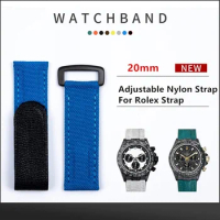 Nylon watch band for Tudor/Omega/Rolex Water Ghost Joint Canvas SUB Daytona straps 20mm