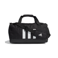 adidas 行李袋 3 Stripes Duffle Bag 愛迪達 三線 健身房 裝備袋 大容量 黑 白 GN2041