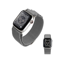 【General】Apple Watch 高山錶帶 蘋果手錶適用 42/44/45/49mm - 淺灰(手錶 錶帶)