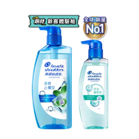 【海倫仙度絲】頭皮護理油水平衡洗髮露650g+350g(0矽靈透明瓶)