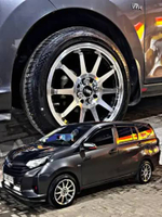 PAKET VELG BAN MOBIL CALYA PAKE VELG HSR GYMKANA R16+BAN 195 50 R16 ACCELERA IOTA EVT