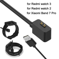 USB Cable for Xiaomi Band 7 Pro Charger Charging Cable Dock for Redmi Watch 3 &amp; Redmi Watch 2 USB Charge Cord Watch3 Replacement