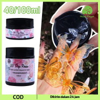 40/100ML  UV Dip Resin Resin UV Bening / Lem Resin Celup Cepat Kering Cairan Pembuat / Untuk DIY Ker