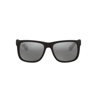 แว่นกันแดดยูนิเซ็กส์ RAY-BAN รุ่น Justin RB4165F เลนส์สีเทา