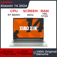 Lenovo Laptop Xiaoxin 14/16 2024 14”AMD Ryzen 7 8845H AI CPU 16/32GB LPDDR5 512GB/1TB/2TB SSD Notebook Computer PC