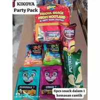 KIKOYA Partypack Potato snack isi 6pcs snack ulang tahun Holyland Hampers Lebaran Hadiah gift KIKOYA