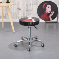 Stretch Bar Stool Rotating lifting barber stool beauty stool Universal Round Bar Stool Replacement Seat for SPA simple Bar Stool