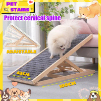 Fast shipping Pet stairs Bedside Pet Ladder Folding Pet Ramps Portable Elderly Large Dogs Puppies De