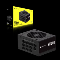 Corsair SF1000 80 Plus Platinum 1000 Watt ATX 3.1 PCIe 5.1 SFX Power Supply