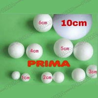 STEROFOAM BOLA / BOLA GABUS / GABUS BULAT 15cm