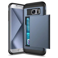 Case For Samsung Galaxy S7 Edge Wallet Case with Card Holder For Samsung Galaxy S7 S 7 Back Cover Bumper Coque Funda