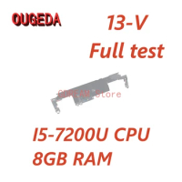 OUGEDA LA-D402P 901719-601 901719-501 901719-001 903668-601 For HP Spectre 13-V TPN-C127 Laptop Motherboard I5-7200U CPU 8GB
