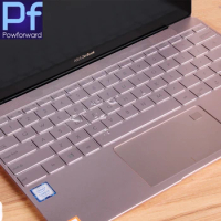 Keyboard Cover Protector Skin For Asus Zenbook 3 Ux390ua Ux390 12.5 Inch Tpu Ultra For Asus Zenbook Deluxe Ux490 Ux490ua 14 Inch