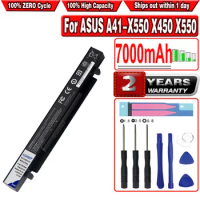 7000mAh X550 Battery for Asus A41-X550 A41-X550A A450 A550 F450 F550 F552 K550 P450 P550 R409 R510 X450 X550 X550C X550A X550CA