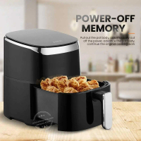 Air Fryer Mesin Penggoreng Tanpa Minyak 4.5L KB2299-L Panci Listrik Serbaguna Besar Kukus Kecil Tefl