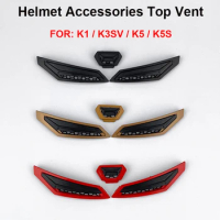 Casco AGV K1 Helmet Accessories Visor Fit for AGV K1 K3SV K5 K5S Motorcycle Helmet Top Vent Capacete De Moto Parts Accessories