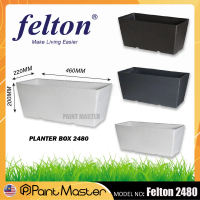 FELTON PLANTER BOX 2480 MODERN VEGETABLE GARDEN TOOLS KOTAK PENANAM SAYURAN LENGTH 46CM