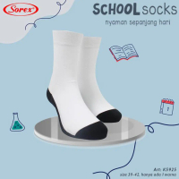 Sorek Socks KAOS KAKI M 5925 / Alas Kaos Kaki Sekolah Putih Polyester 39-42 / Fashion School