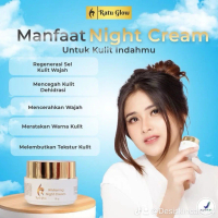 ECER NIGHT CREAM RATU GLOW REGULER BRIGHTENING DAN ACNE