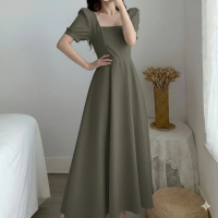 Ellena Dres Jumbo | Dress Jumbo Wanita | Dress Big Size| Dress Korea Korea Style | Midi Dress Party 