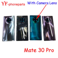 AAAA Quality For Huawei Mate 30 Pro Back Battery Cover With Camera Lens Housing Case Repair Parts
